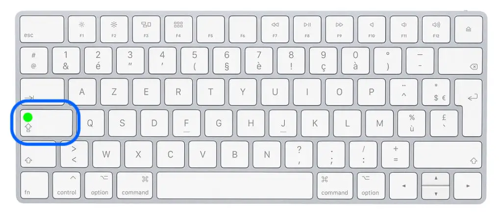touches clavier Macbook Air déverouiller mot de passe