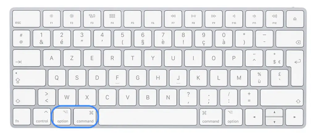 crea alias per scorciatoie da tastiera per Mac