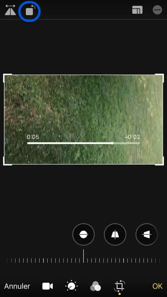 iPhone-video's roteren