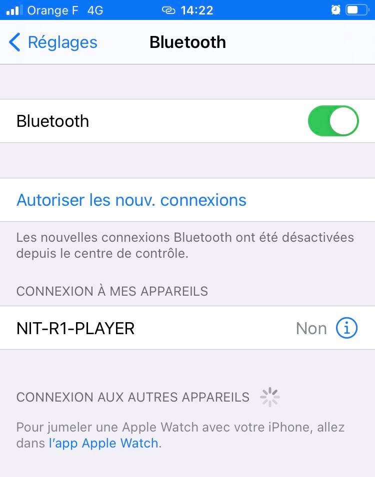 activer bluetooth iphone