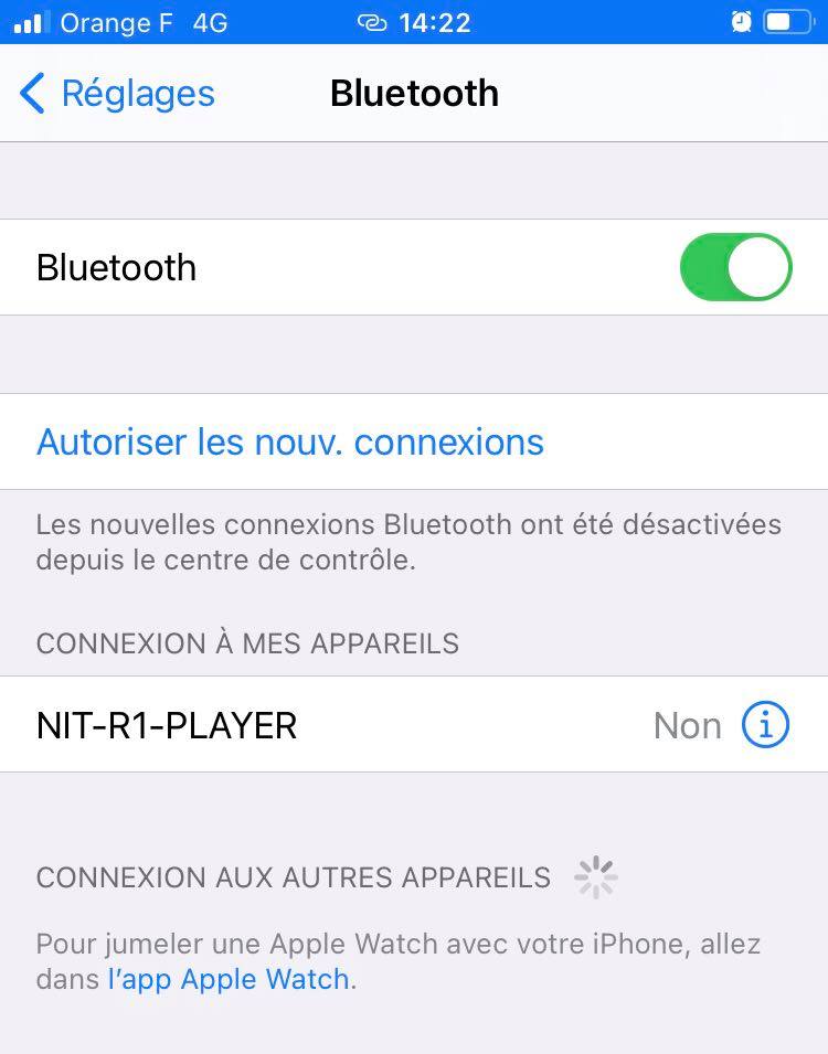 ativar bluetooth ios