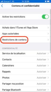 comment bloquer l'accès à ses photos sur iphone