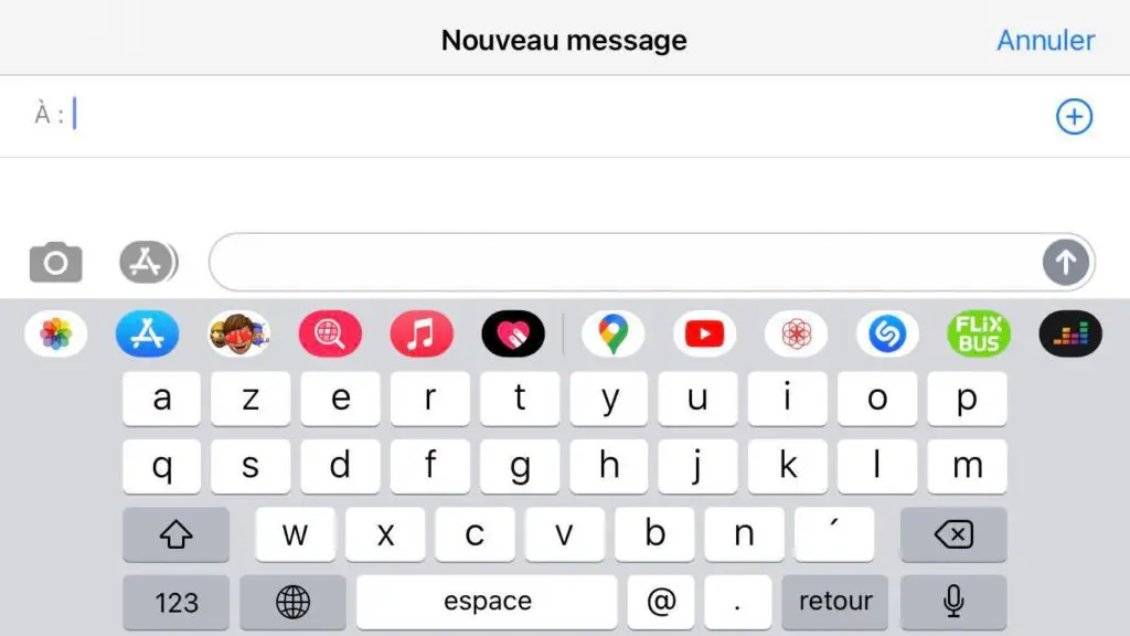 clavier plus large iphone