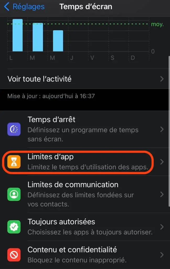 comment bloquer une note sur iphone